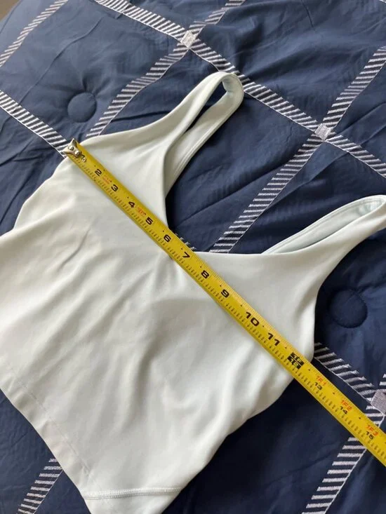 Lululemon Align Tank Top *Light Support Mint Breeze Blue Tank Top Size 4 - Picture 8 of 8